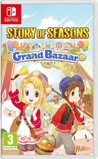 Story of Seasons: Grand Bazaar Nintendo Switch okładka gry