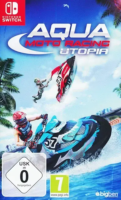 Aqua moto racing utopia Nintendo Switch okładka gry