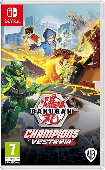 Bakugan Champions Of Vestroia Nintendo Switch okładka gry