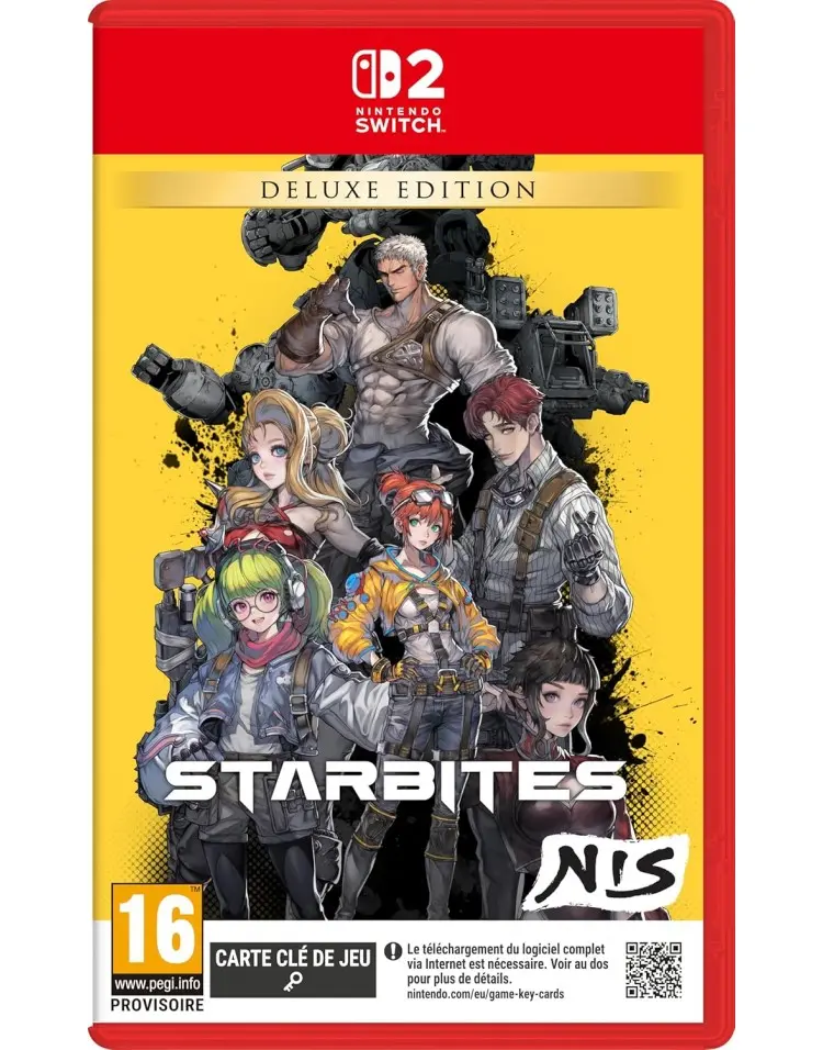 Starbites Deluxe Edition Nintendo Switch 2 okładka gry