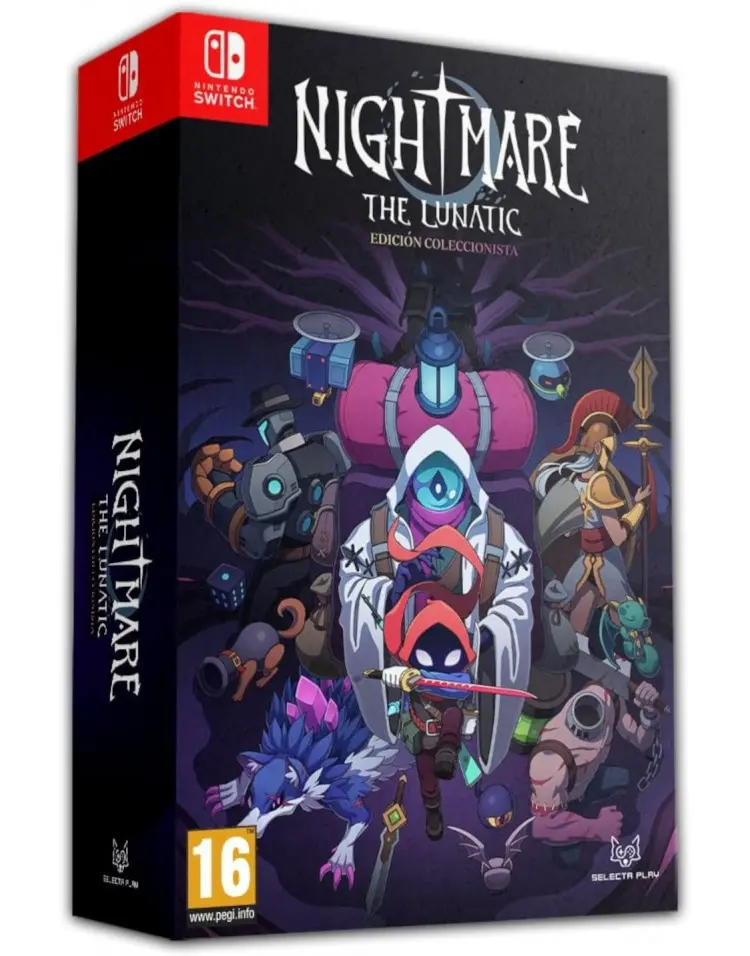 Nightmare The Lunatic Special Edition Nintendo Switch okładka gry