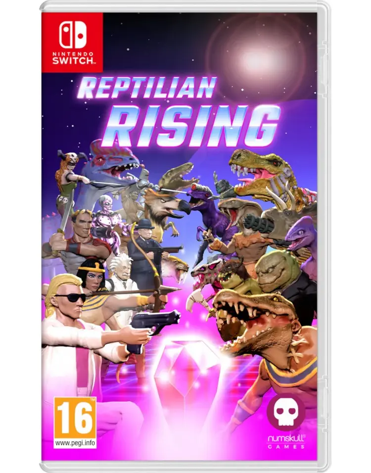 Reptilian Rising Nintendo Switch okładka gry