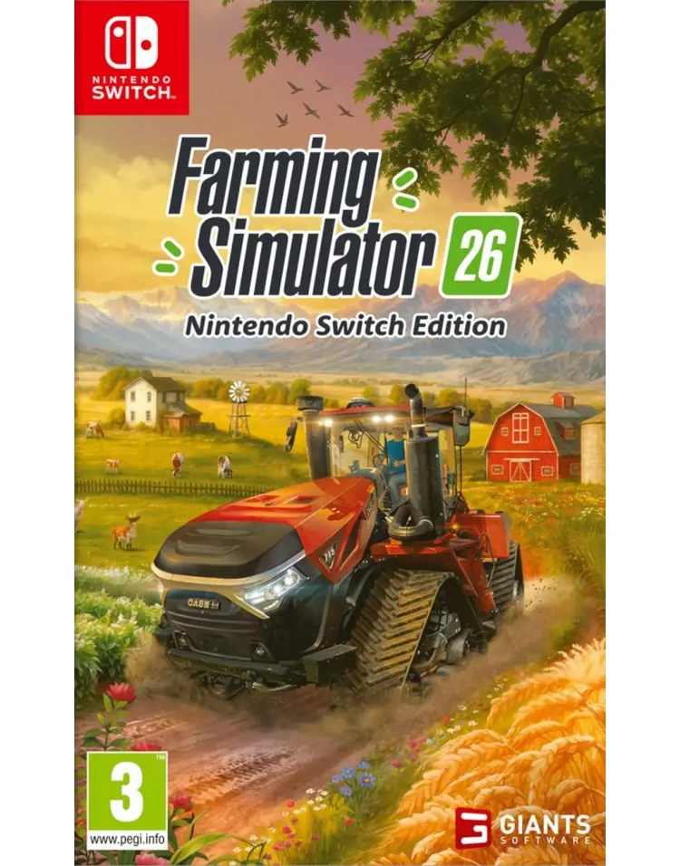 Farming Simulator 26 Nintendo Switch okładka gry