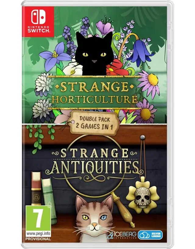 Strange Horticulture & Antiquities Nintendo Switch okładka gry