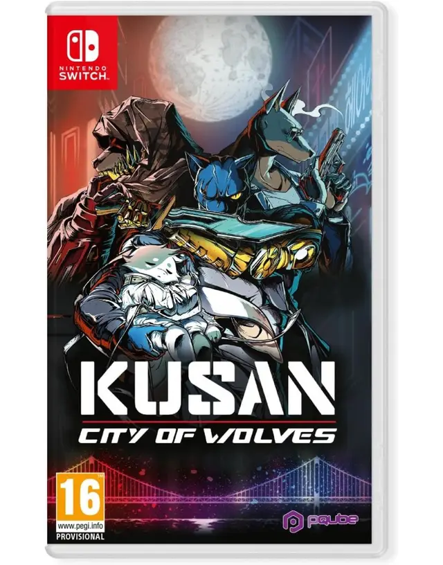 Kusan City of Wolves Nintendo Switch okładka gry