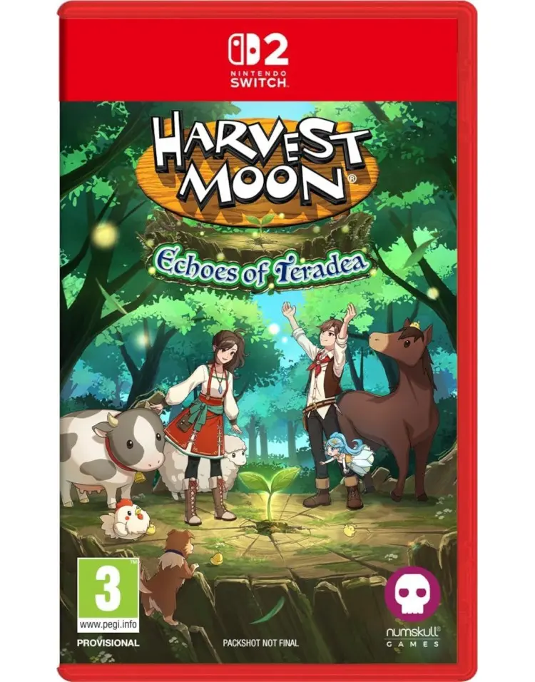 Okładka gry Harvest Moon Echoes of Teradea na Nintendo Switch 2