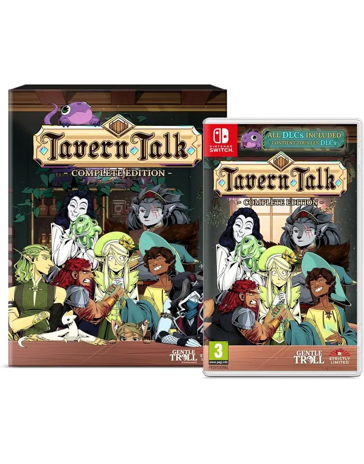 Okładka gry Tavern Talk Complete Edition Deluxe na Nintendo Switch