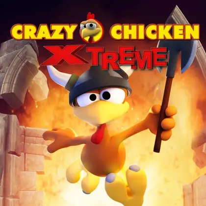 Crazy Chicken Xtreme Nintendo Switch okładka gry
