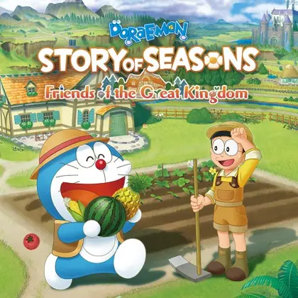 DORAEMON STORY OF SEASONS: Friends of the Great Kingdom Nintendo Switch okładka gry