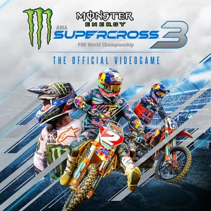 Monster Energy Supercross - The Official Videogame 3 Nintendo Switch okładka gry