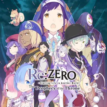 Re:ZERO -Starting Life in Another World- The Prophecy of the Throne Nintendo Switch okładka gry