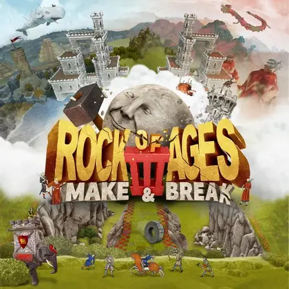 Rock of Ages 3: Make & Break Nintendo Switch okładka gry