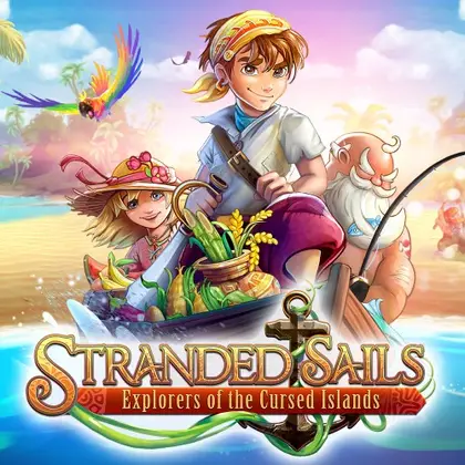 Stranded Sails - Explorers of the Cursed Islands Nintendo Switch okładka gry