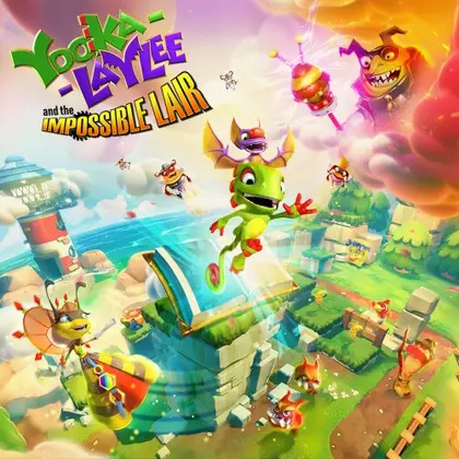 Yooka-Laylee and the Impossible Lair Nintendo Switch okładka gry