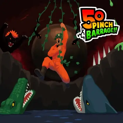 50 Pinch Barrage!! Nintendo Switch okładka gry