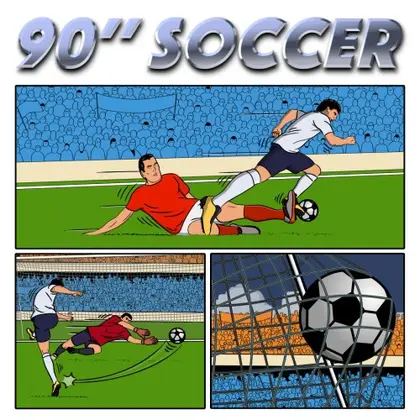 90'' Soccer Nintendo Switch okładka gry