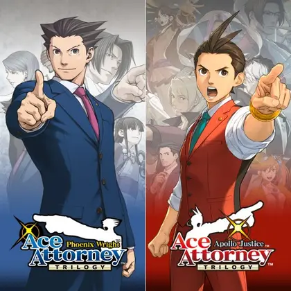 Ace Attorney Anthology Nintendo Switch okładka gry