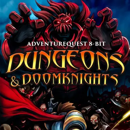 AdventureQuest 8-Bit: Dungeons & Doomknights Nintendo Switch okładka gry