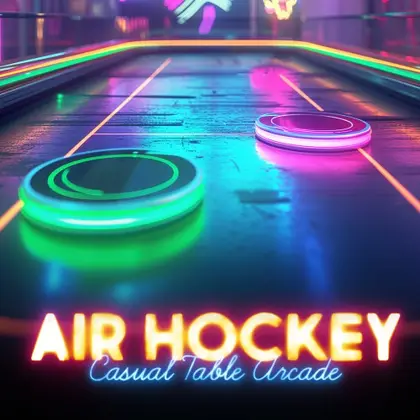 Air Hockey: Casual Table Arcade Nintendo Switch okładka gry