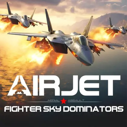 AirJet Fighter Sky Dominators: Aerial Assault Nintendo Switch okładka gry