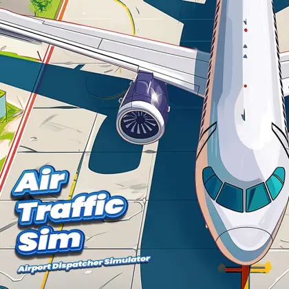 Air Traffic Sim: Airport Dispatcher Simulator Nintendo Switch okładka gry