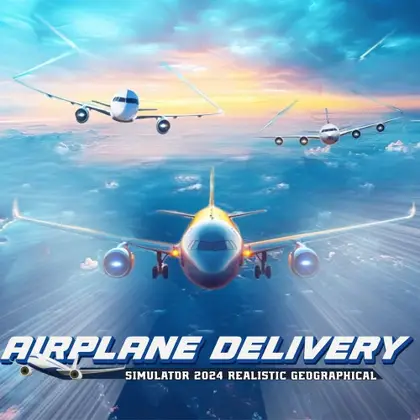 Airplane Delivery Simulator 2024: Realistic Geographical Nintendo Switch okładka gry
