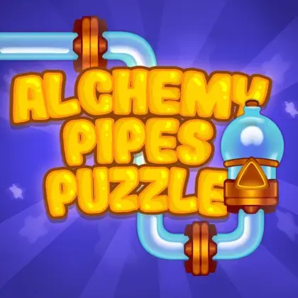 Alchemy Pipes Puzzle Nintendo Switch okładka gry
