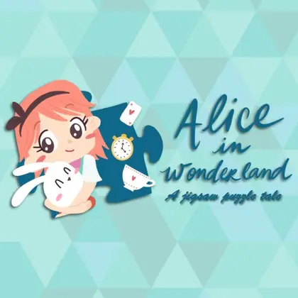 Alice in Wonderland - A jigsaw puzzle tale Nintendo Switch okładka gry