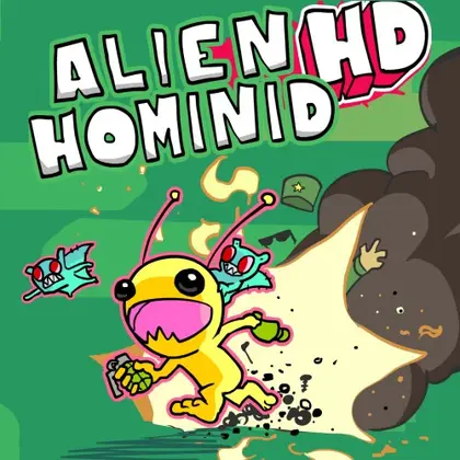 Alien Hominid HD Nintendo Switch okładka gry