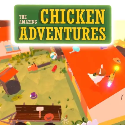 Amazing Chicken Adventures Nintendo Switch okładka gry