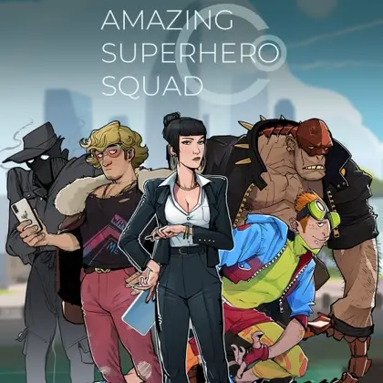 Amazing Superhero Squad Nintendo Switch okładka gry