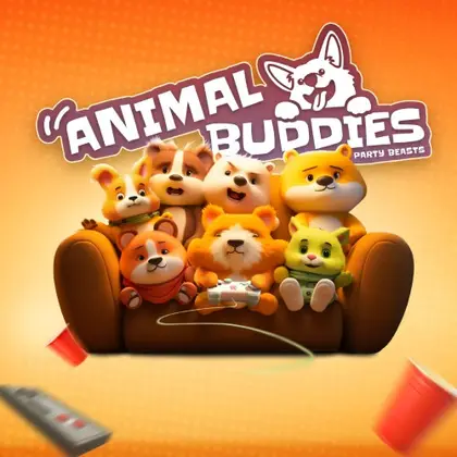 Animal Buddies - Party Beasts Nintendo Switch okładka gry