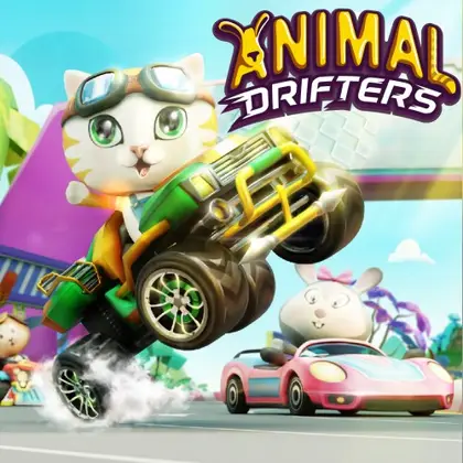 Animal Drifters Nintendo Switch okładka gry