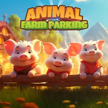 Animal Farm Parking Nintendo Switch okładka gry