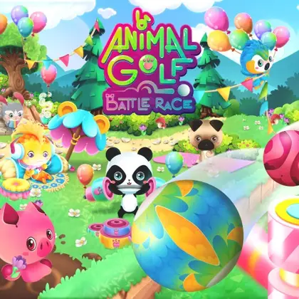 Animal Golf - Battle Race Nintendo Switch okładka gry