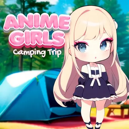 Anime Girls: Camping Trip Nintendo Switch okładka gry