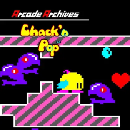Arcade Archives Chack'n Pop Nintendo Switch okładka gry