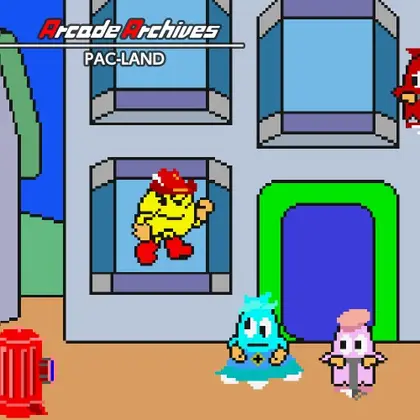 Arcade Archives PAC-LAND Nintendo Switch okładka gry