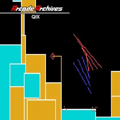 Arcade Archives QIX Nintendo Switch okładka gry