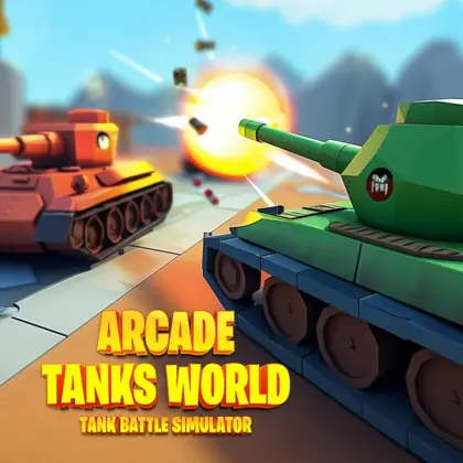 Arcade Tanks World: Tank Battle Simulator Nintendo Switch okładka gry