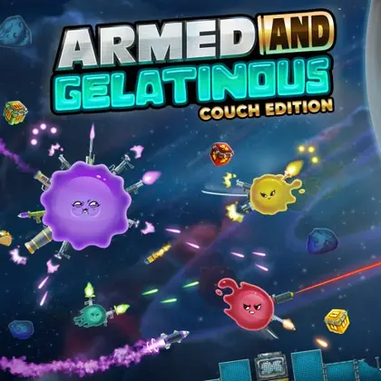 Armed and Gelatinous: Couch Edition Nintendo Switch okładka gry