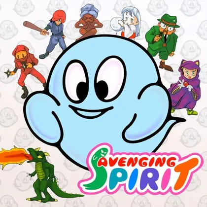 Avenging Spirit Nintendo Switch okładka gry