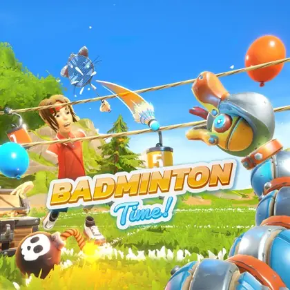 Badminton Time Nintendo Switch okładka gry