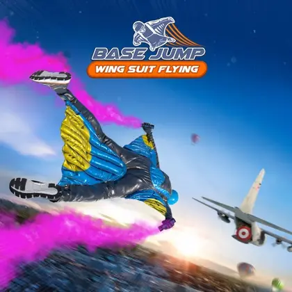 Base Jump Wing Suit Flying Nintendo Switch okładka gry