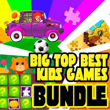 Big Top Best Kids Games Bundle Nintendo Switch okładka gry