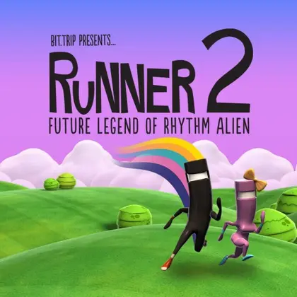 BIT.TRIP Presents... Runner2: Future Legend of Rhythm Alien Nintendo Switch okładka gry