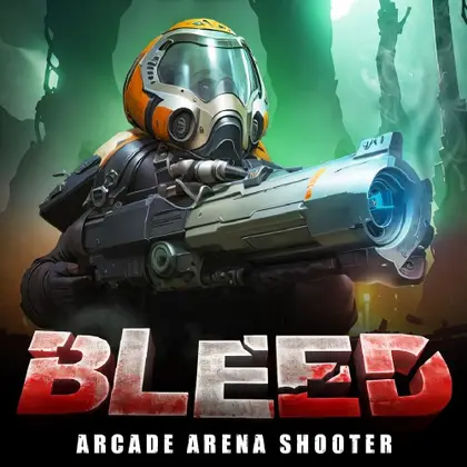 BLEED: Arcade Arena Shooter Nintendo Switch okładka gry