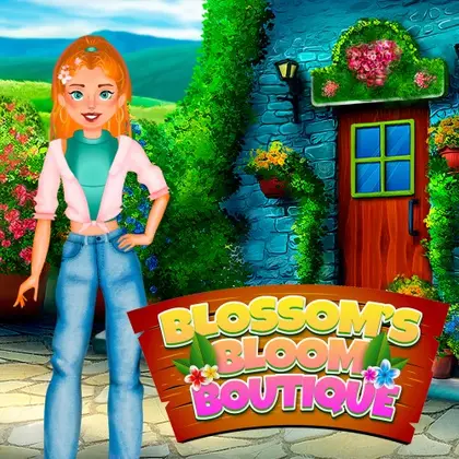 Blossom's Bloom Boutique Nintendo Switch okładka gry