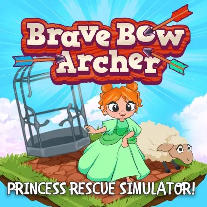 Brave Bow Archer: Princess Rescue Simulator! Nintendo Switch okładka gry