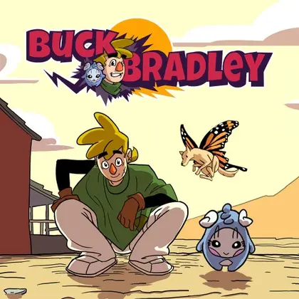 Buck Bradley Comic Adventure Nintendo Switch okładka gry